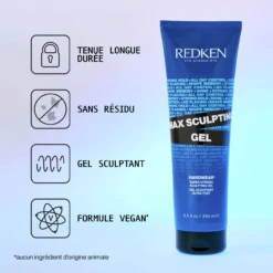 Max Sculpting Gel Redken 250ml -De Coiffure Rabais 0884486497864 1 78942.1694766421