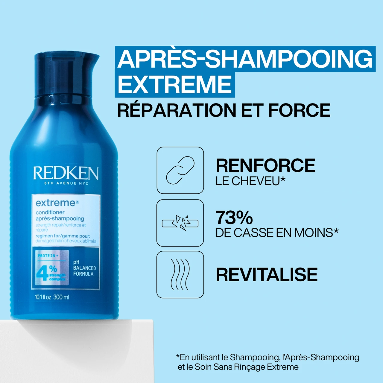 Conditioner Extreme Redken 300ml 4 Conditioner Extreme Redken 300ml – Image 2