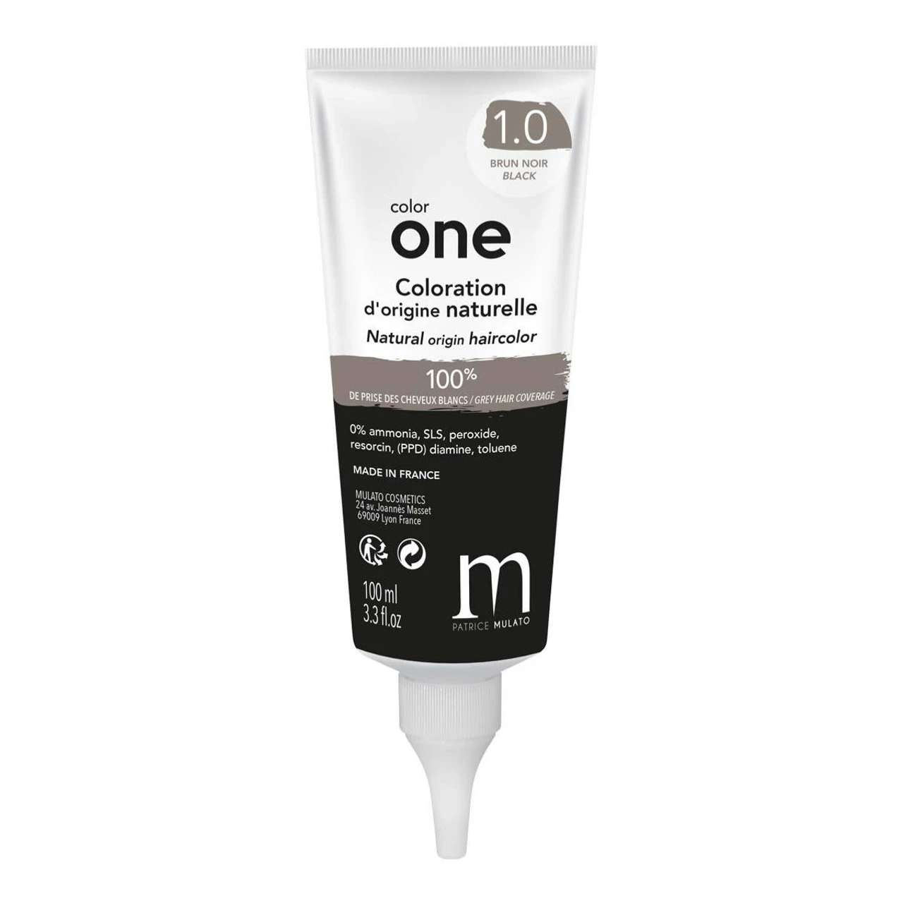 Coloration Naturelle Color One Fondamentale Mulato 80ML 3 Coloration Naturelle Color One Fondamentale Mulato 80ML