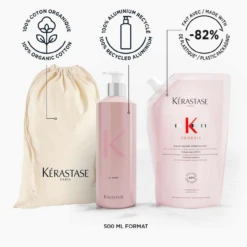 Bouteille Alu Rechargeable Genesis Kérastase 500ml -De Coiffure Rabais KERASTASE Genesis Bouteille rechargeable 19221.1686234939